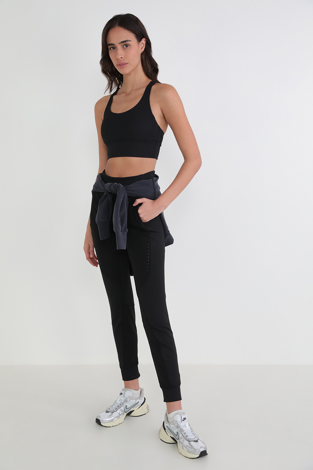 Longline Ribbed Bra